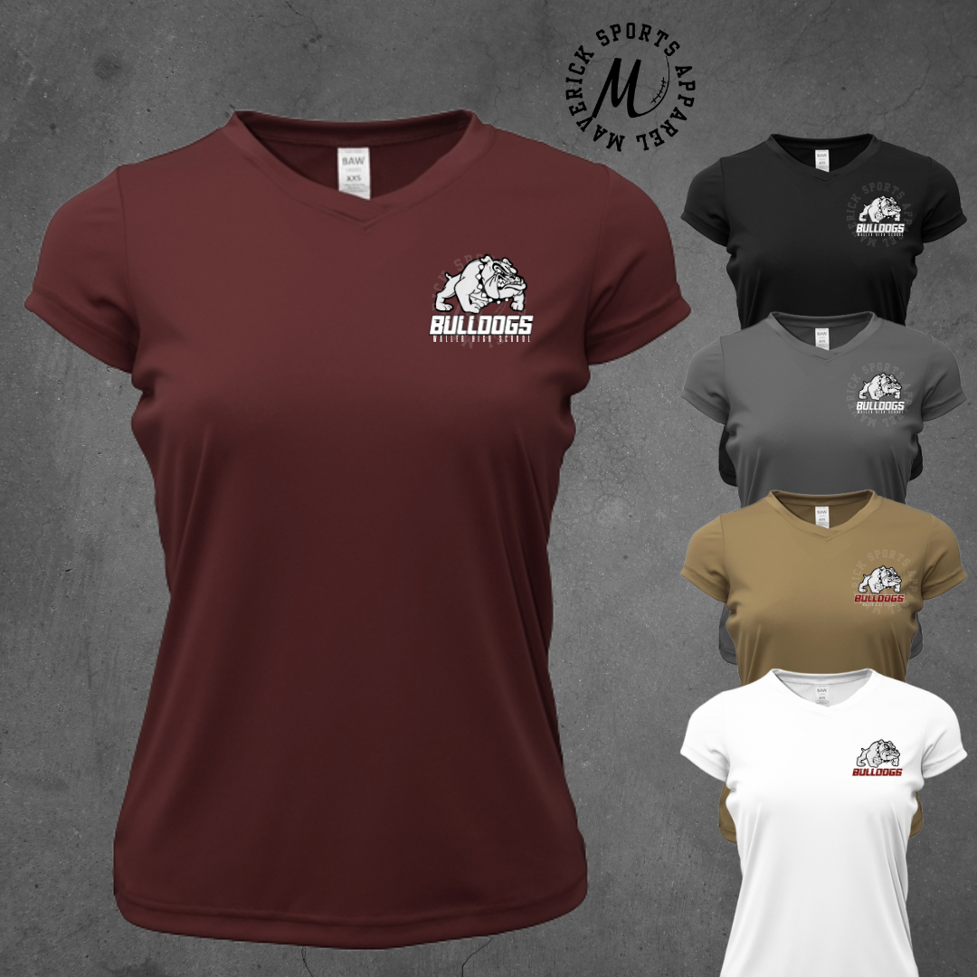 WHS Bulldogs Pocket Xtreme Dri Tek Tee