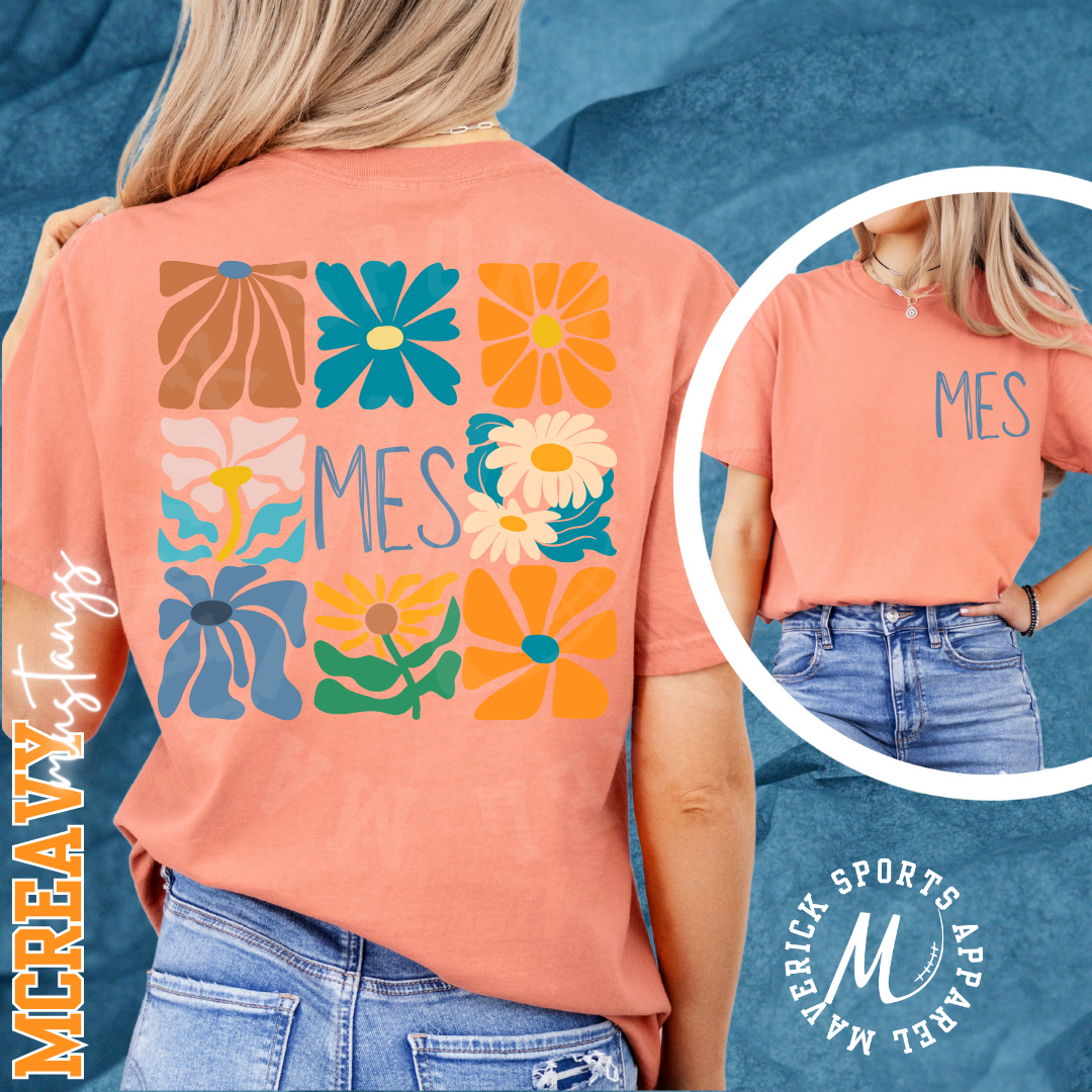MES Spring Floral Tee