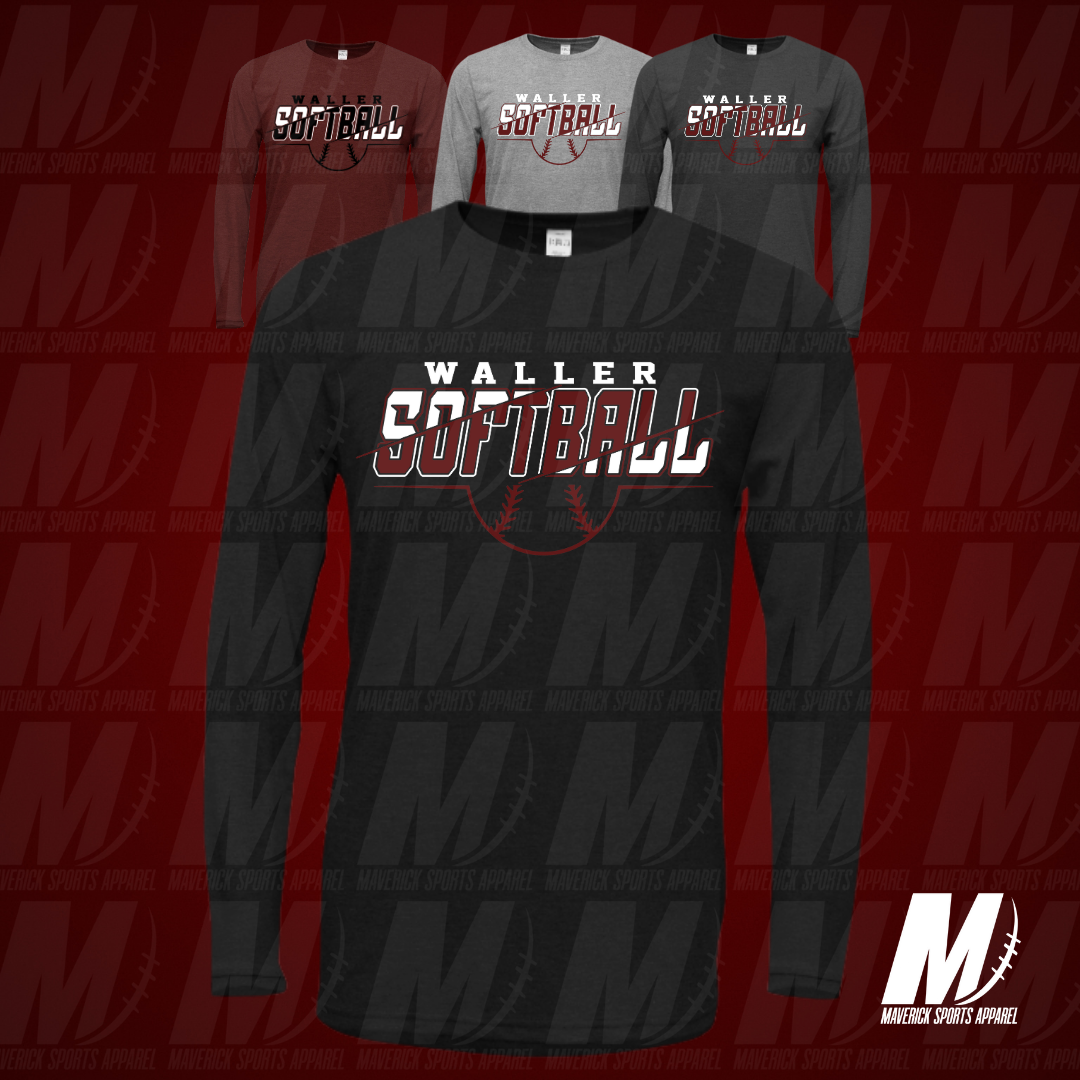 Waller Softball Soft Tek Blended Tee