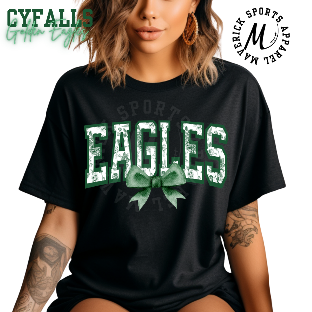 Cy Falls Eagles Floral Varsity