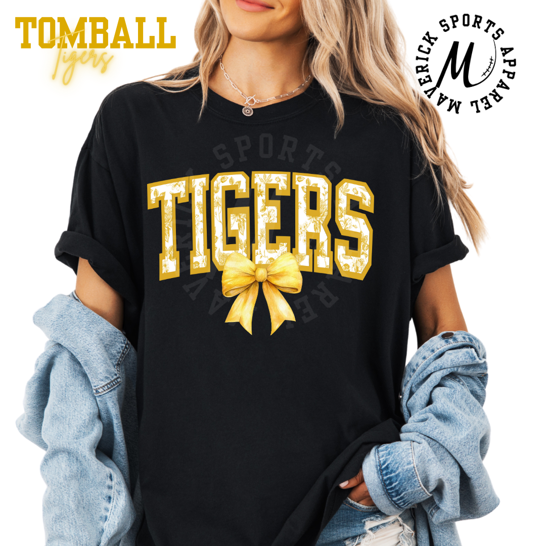 Tomball Tigers Floral Varsity