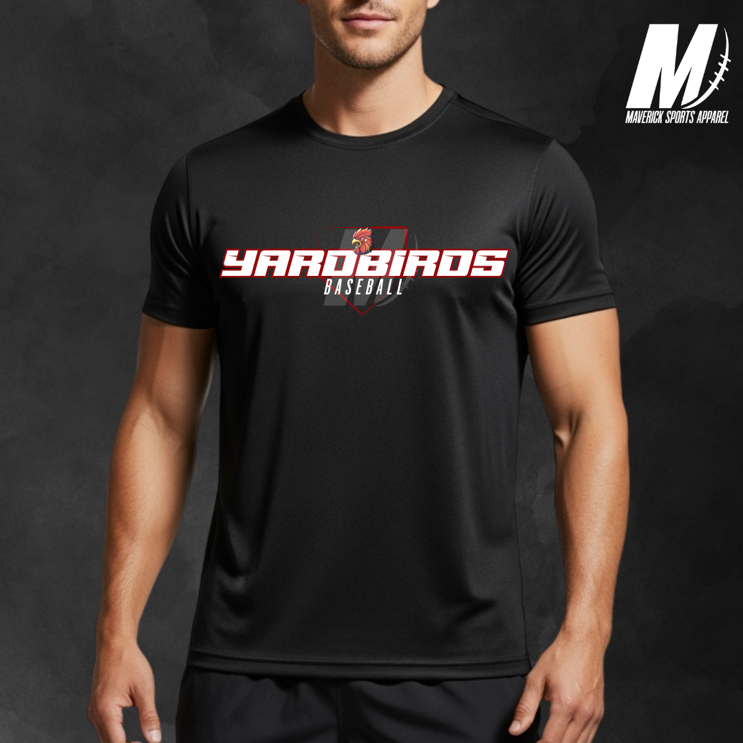 Yardbirds Block Letter Xtreme Tek Drifit Tee