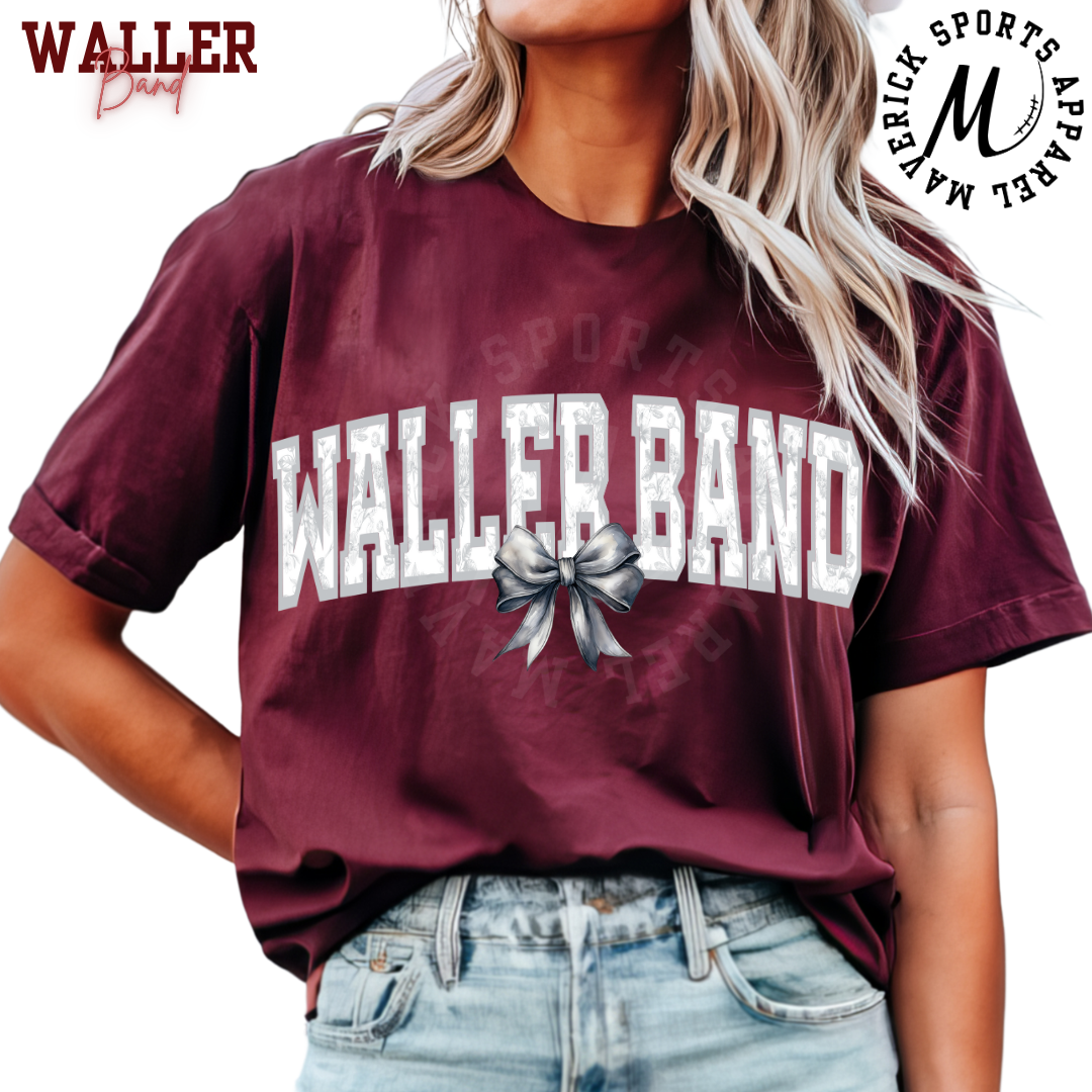 Waller Band Floral Varsity