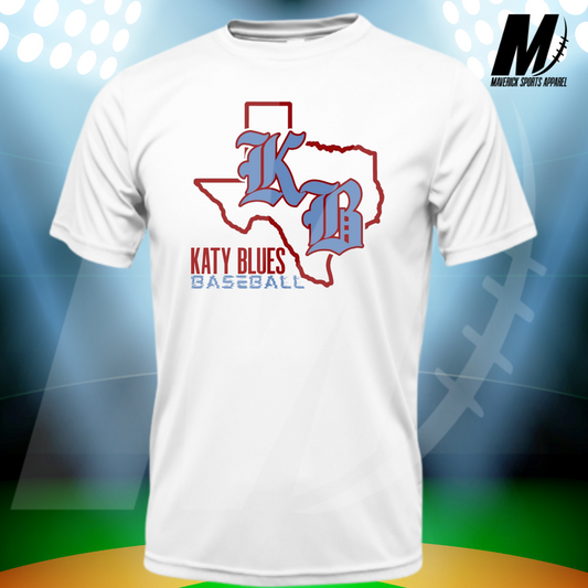 Katy Blues Baseball Xtreme Tek Dri-Fit Tee