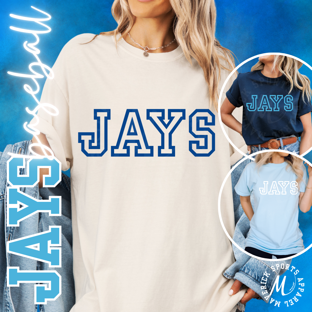 Jays Varsity Outline Tee