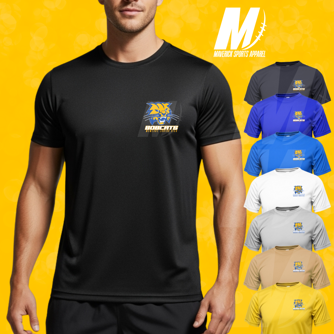 McMeans Bobcats Pocket Tee – Xtreme Tek Dri-Fit