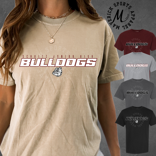 Schultz Junior High Block Letter Tee – Comfort Colors®