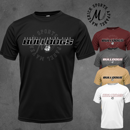 Schultz Junior High Bulldogs Block Letter Tee – Xtreme Tek Dri-Fit