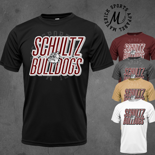 Stacked SJH Bulldogs – Xtreme Tek Dri-Fit Tee