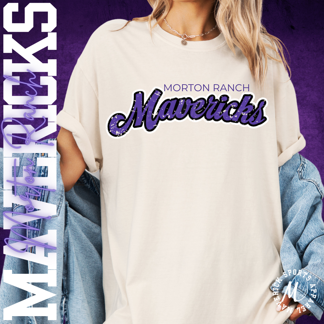 Morton Ranch Mavericks Retro Tee