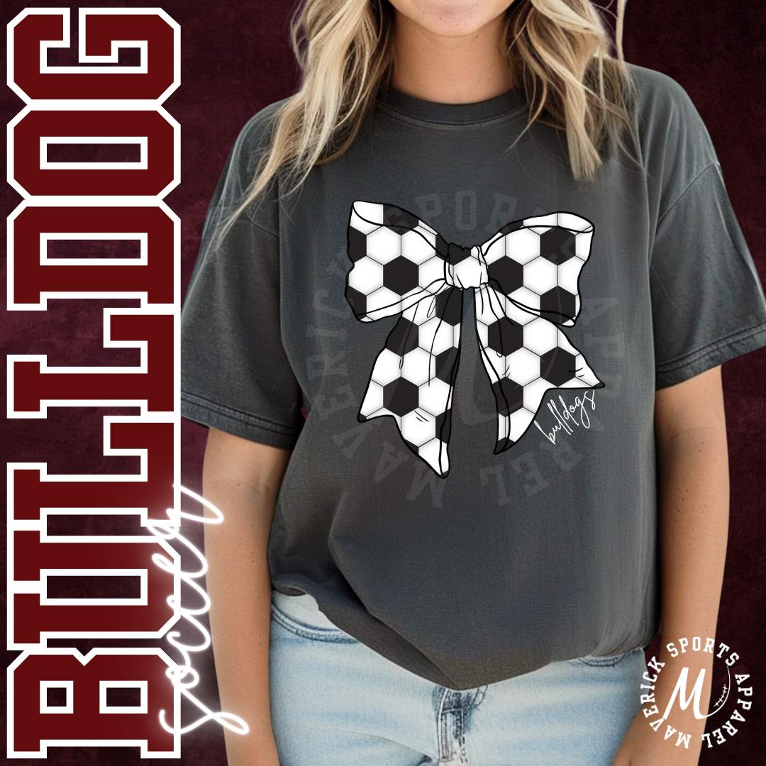 Bulldogs Soccer Bow