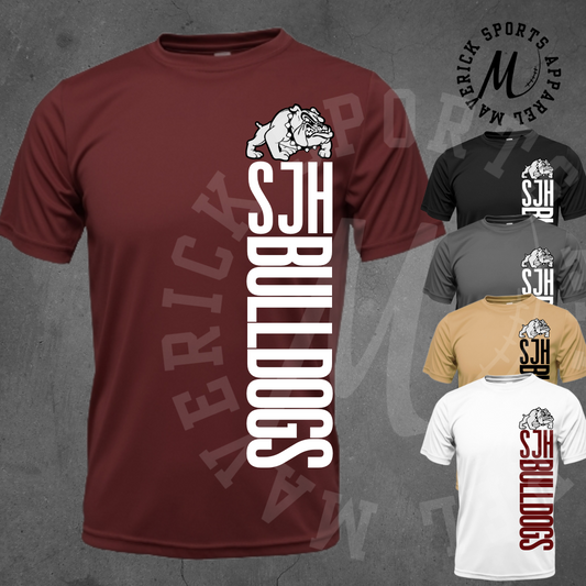 SJH Bulldogs Vertical Mascot Tee – Xtreme Tek Dri-Fit