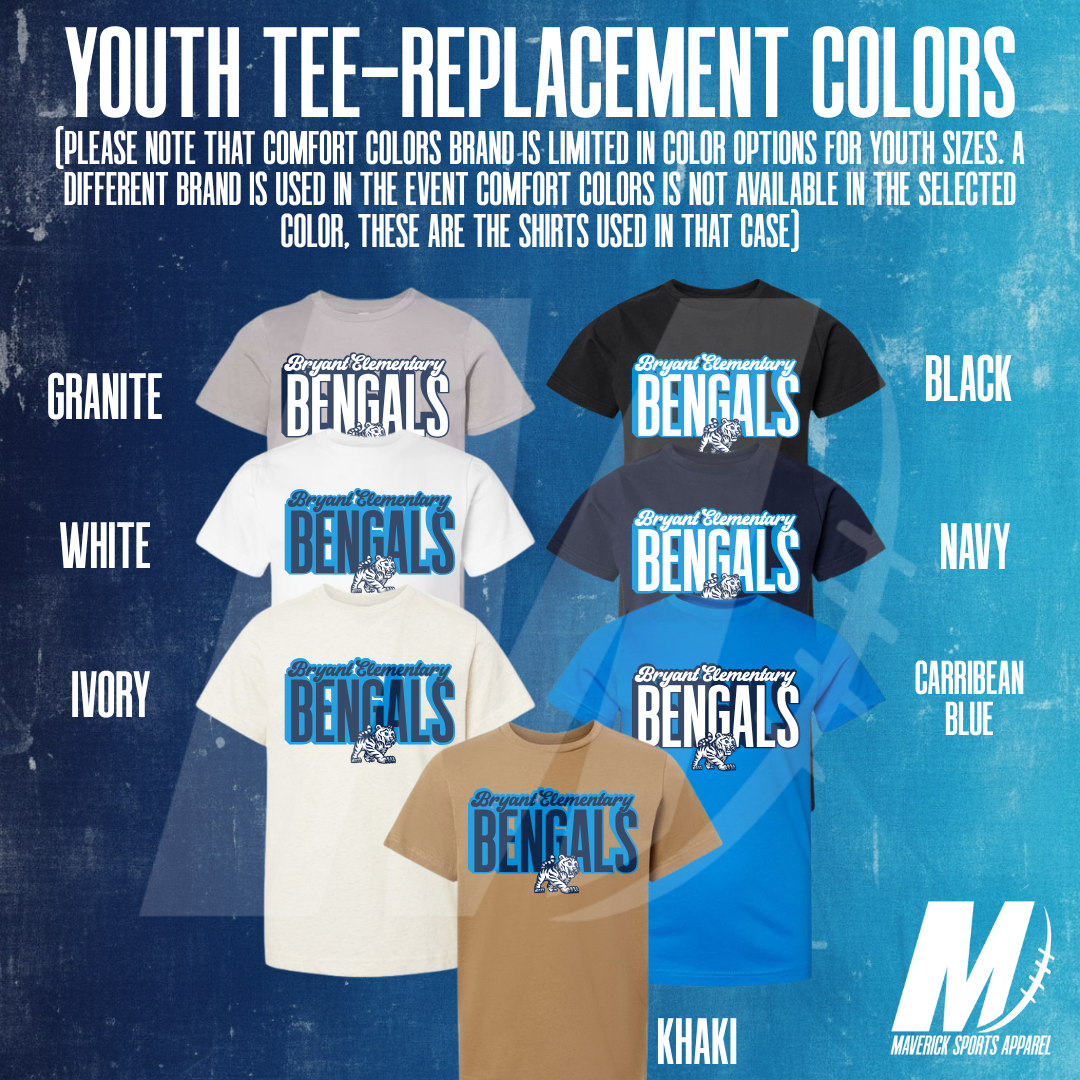 Bryant Bengals Block Script – Comfort Colors® Tee