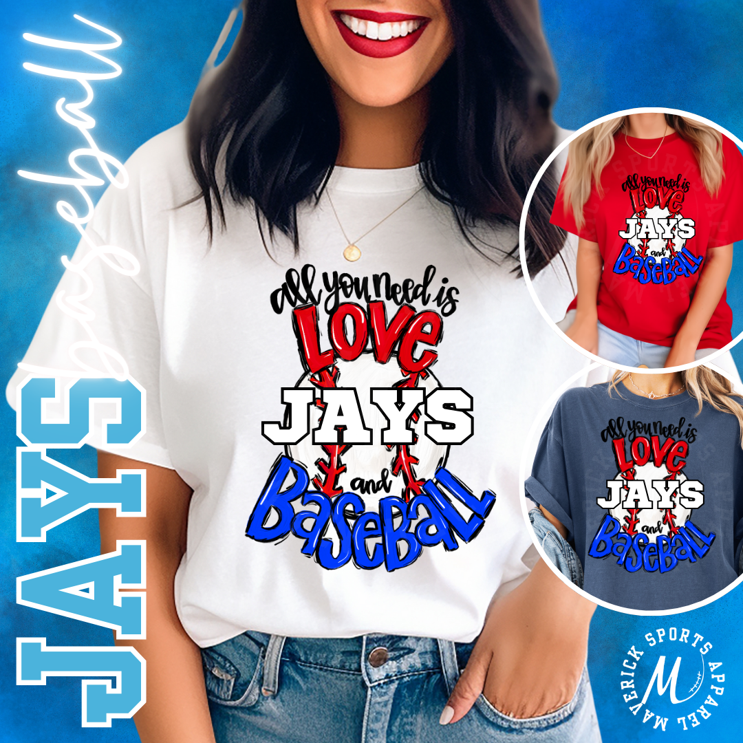 All I need is Love & Jays Baseball