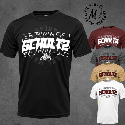 Schultz Stacked Tee – Xtreme Tek Dri-Fit