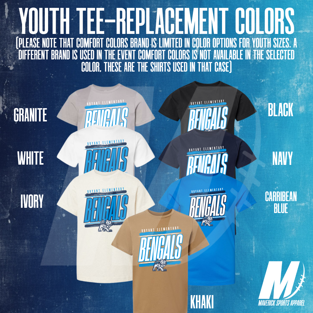 Bryant Bengals Varsity – Comfort Colors® Tee