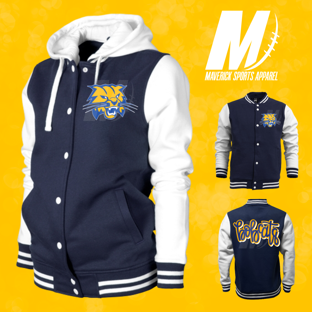 McMeans Bobcats Varsity Letterman Jacket