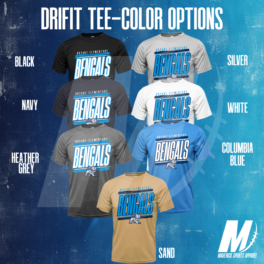 Bryant Bengals Varsity  – Xtreme Tek Dri-Fit Tee