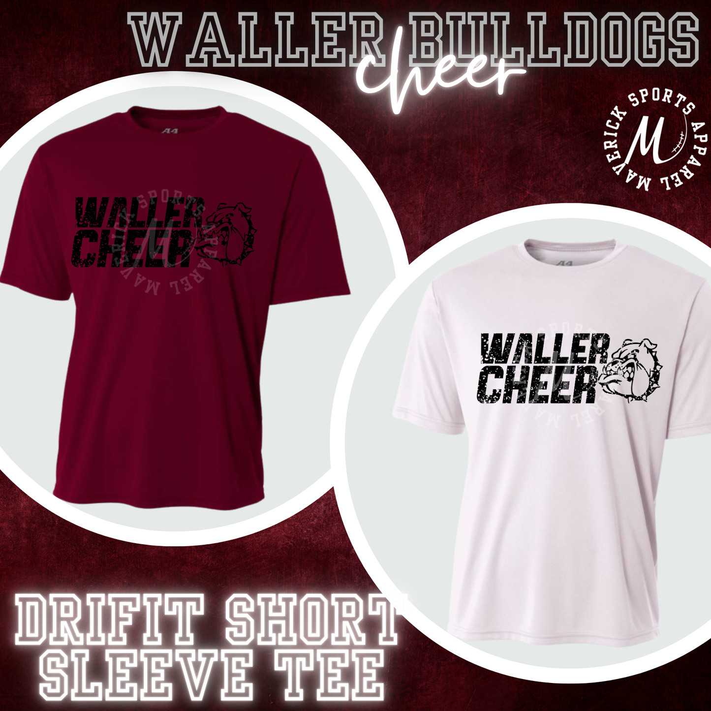 Waller Cheer Drifit Tee