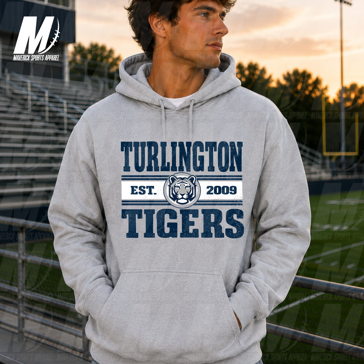 Turlington Tigers All-American – Fleece Hoodie