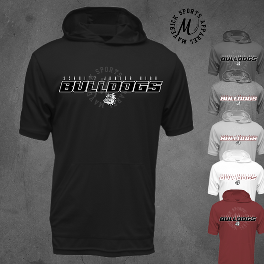 SJH Bulldogs Xtreme-Tek Short Sleeve Hood