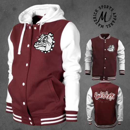 Schultz Junior High Bulldogs Varsity Letterman Jacket