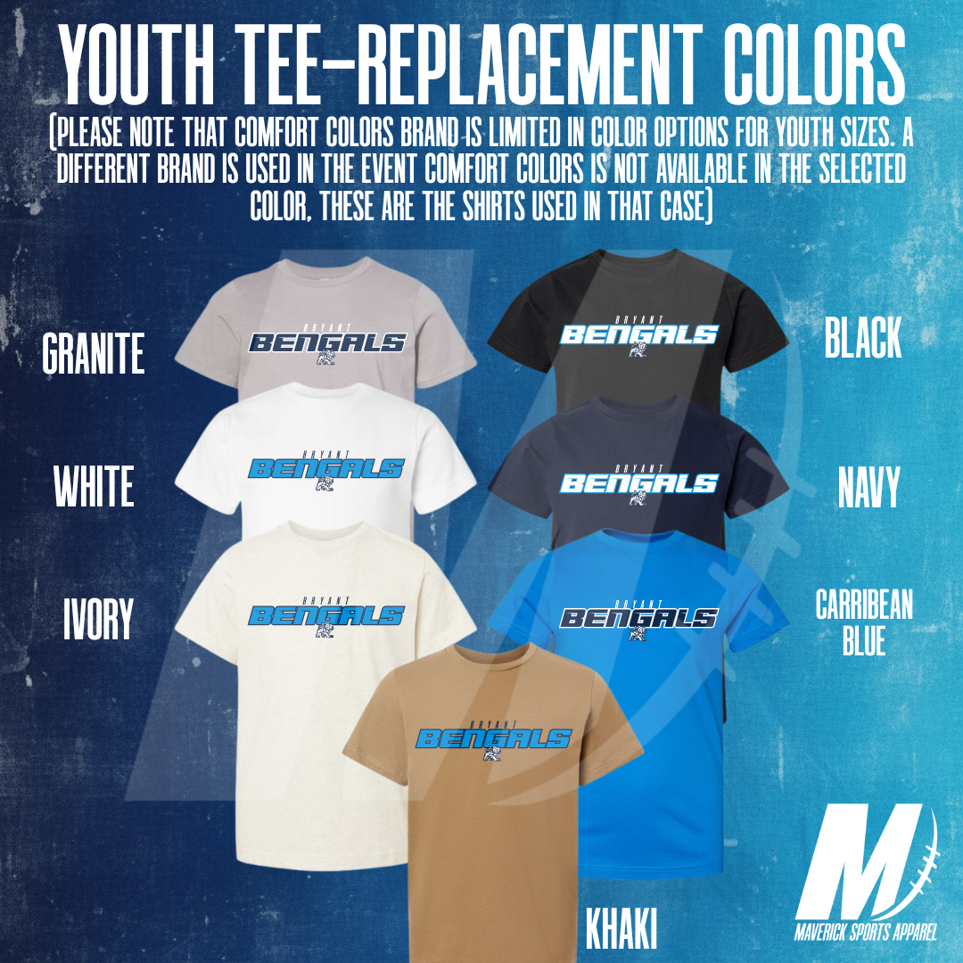 Bryant Bengals Block Letter Tee – Comfort Colors® Tee