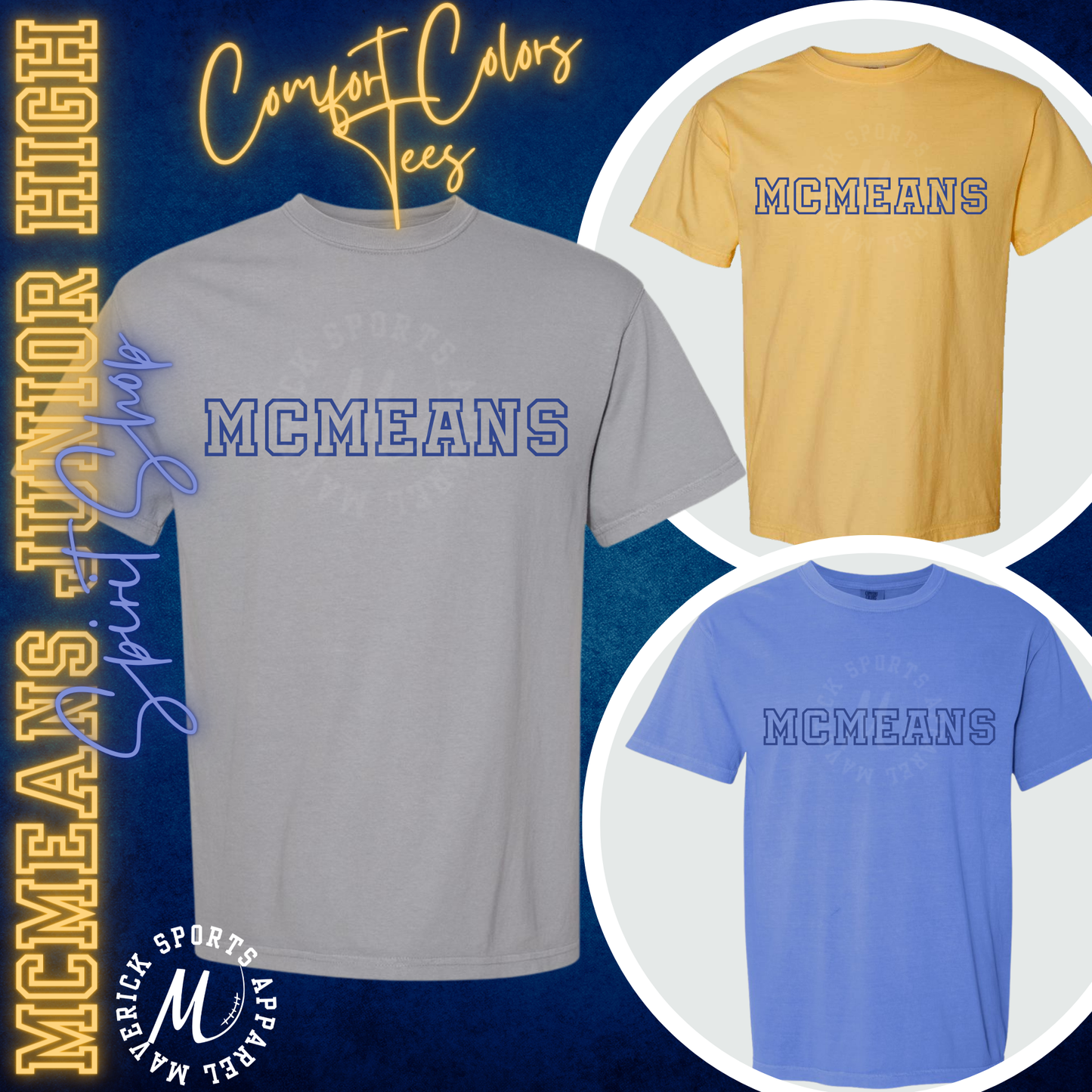 McMeans Varsity Tee