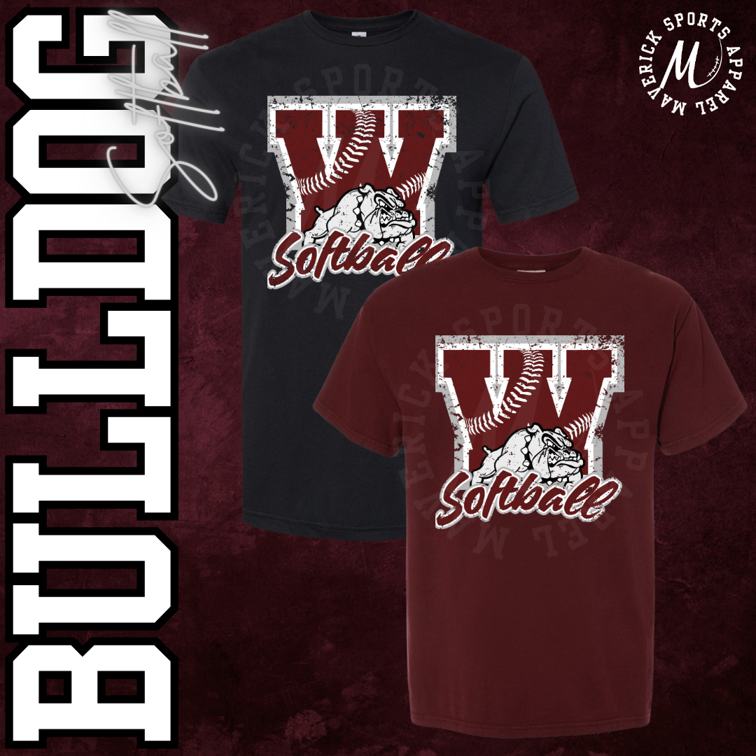 W Softball Tee