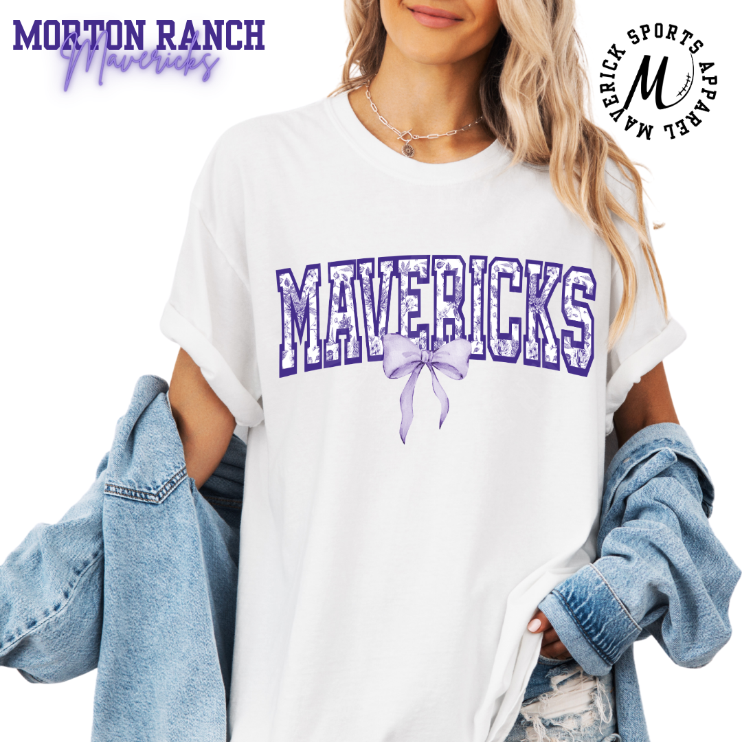 Morton Ranch Mavericks Floral Varsity