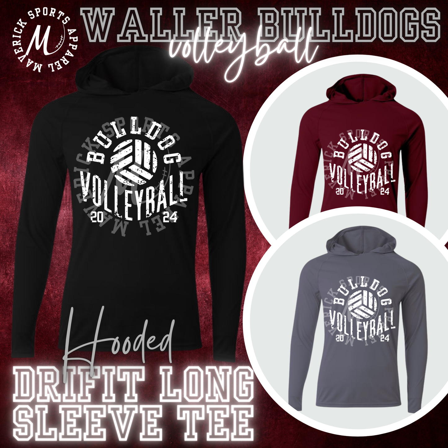 Bulldog Volleyball 2024 Drift (ADULT)