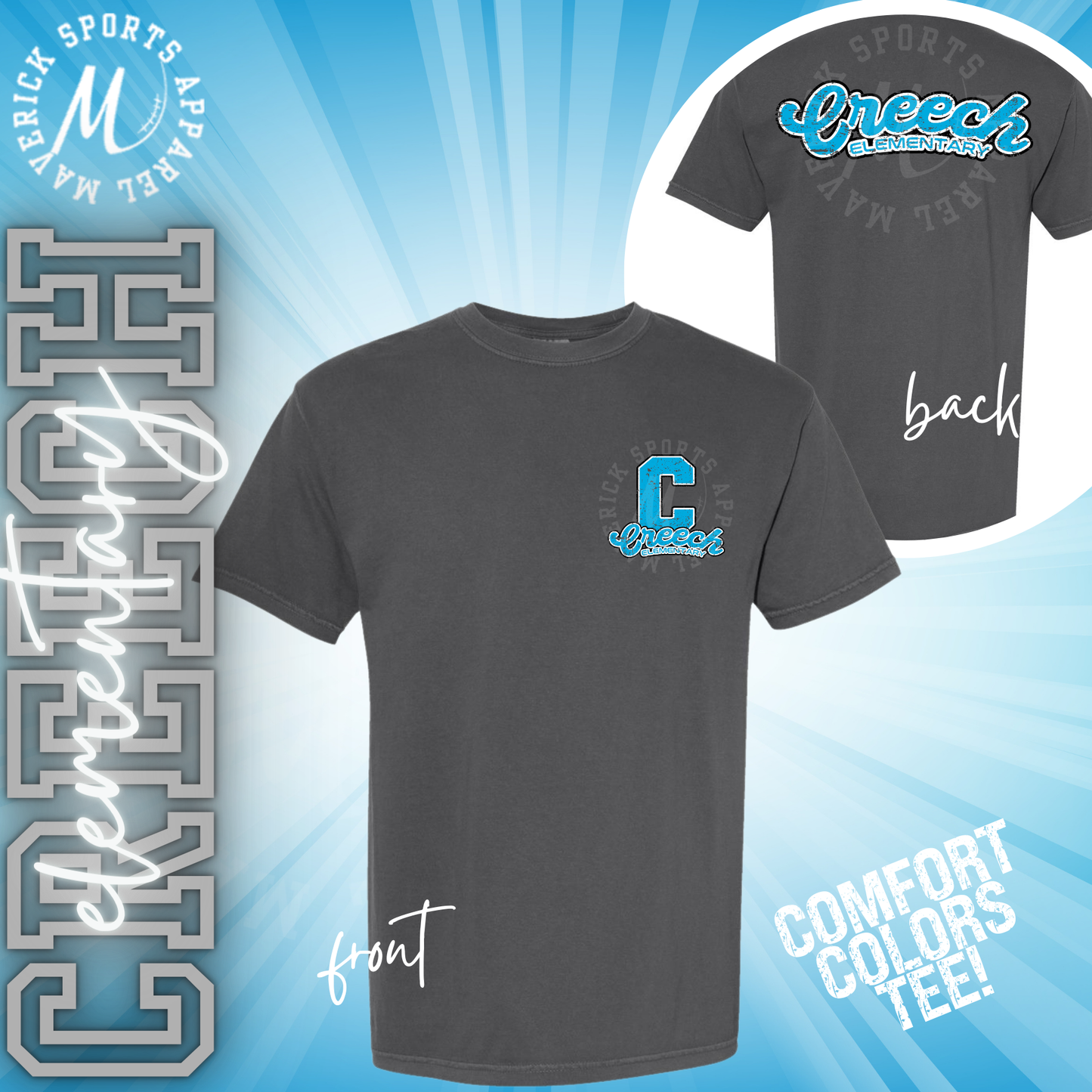 Retro Creech Elementary Pocket Tee