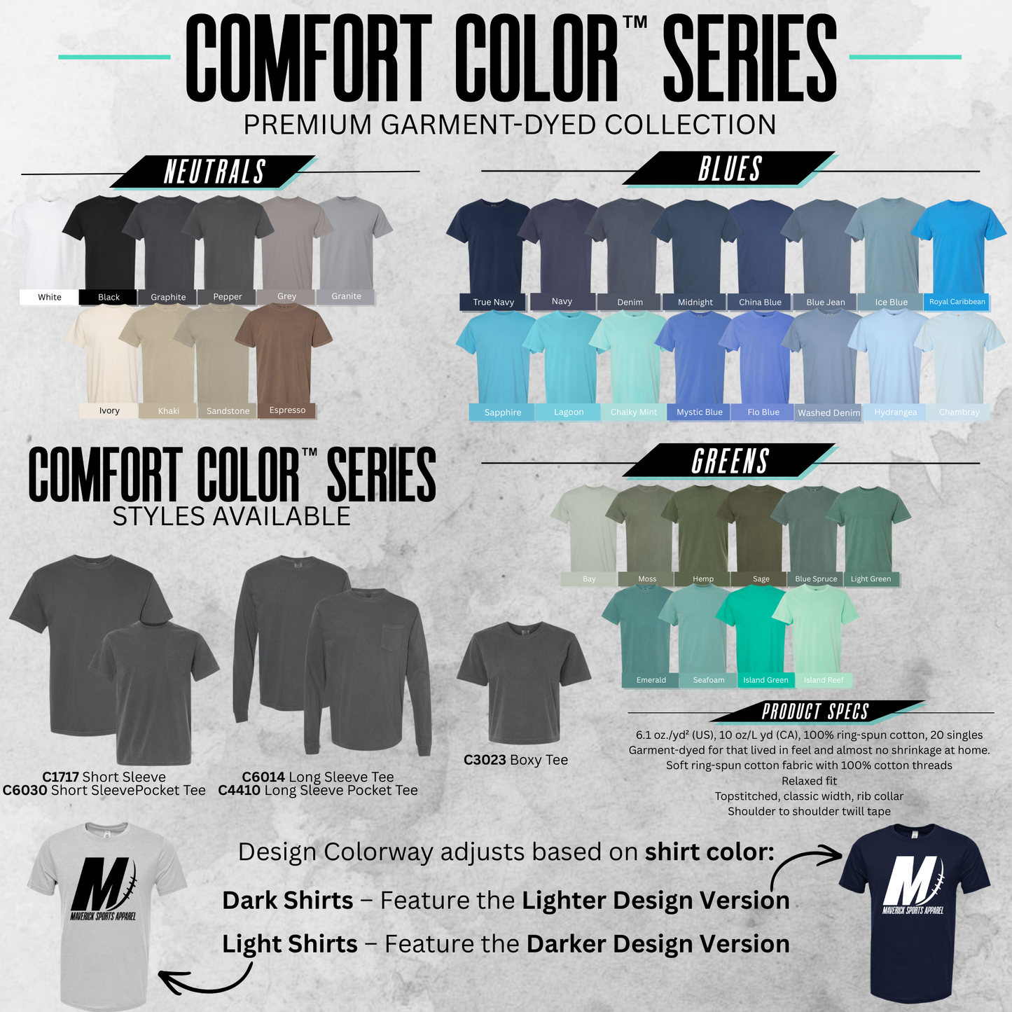 Morton Ranch Mavericks Electric Summer – Comfort Colors® Series