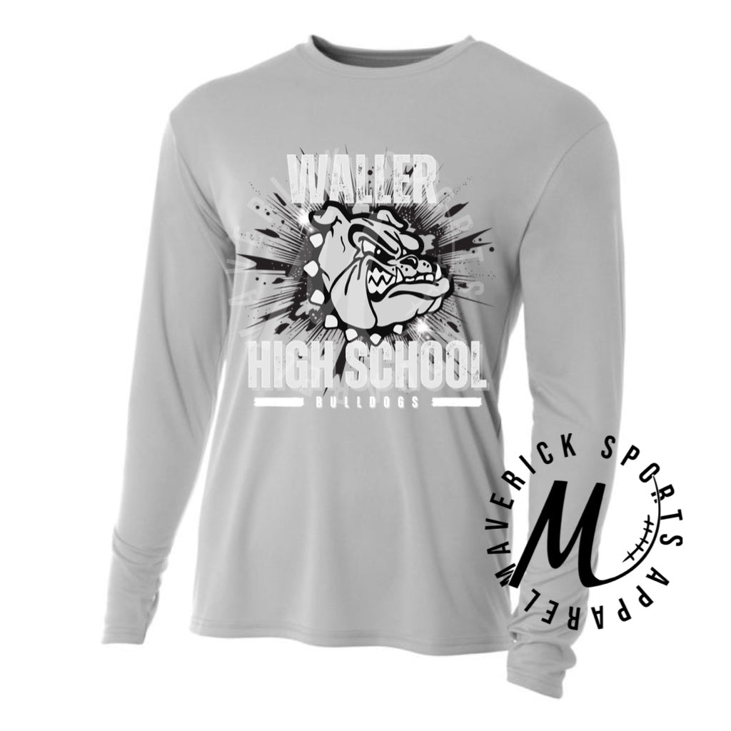 Waller HS Bulldogs Drifit Tee