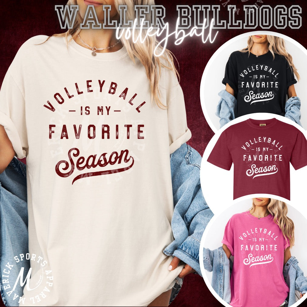 Volleyball is My Favorite Season Tee