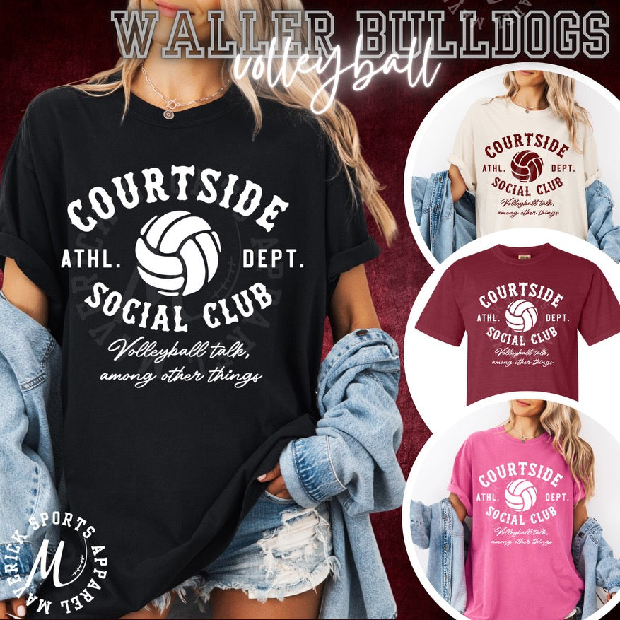 Courtside Social Club Tee