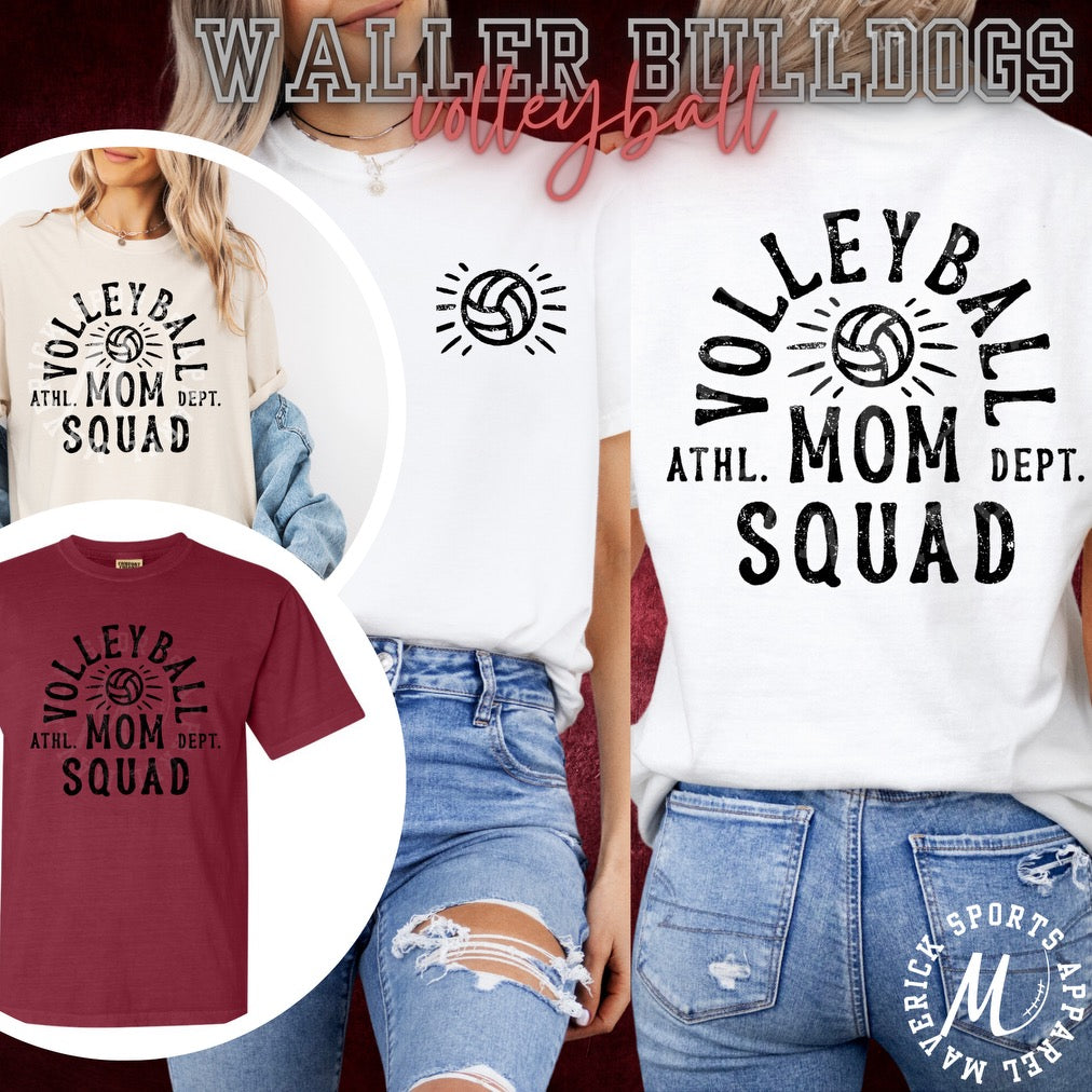 Volleyball Mom Squad Tee