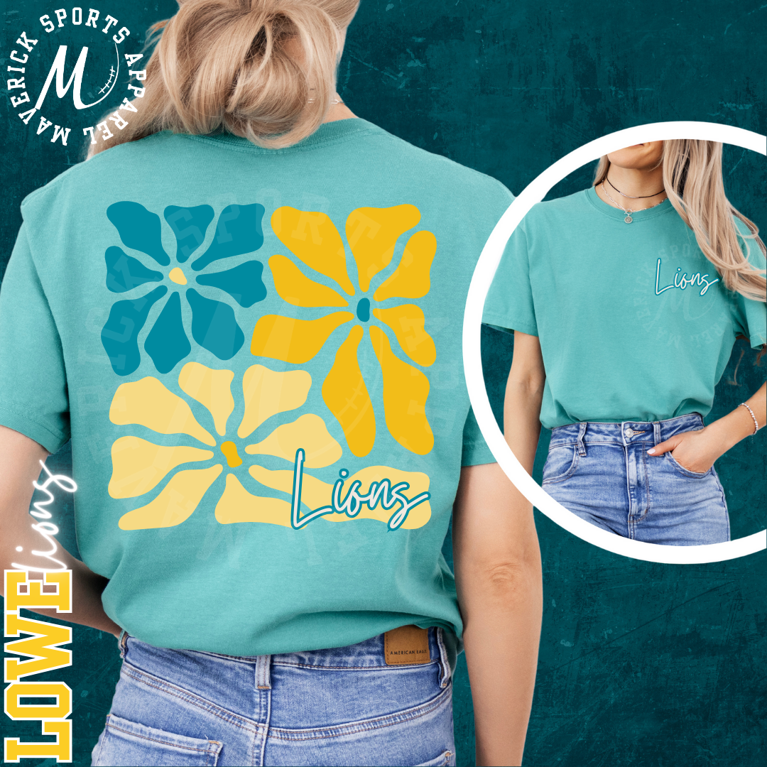 Lions Spring Floral Tee