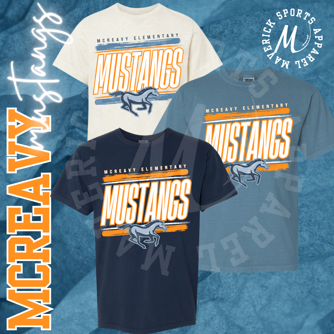 MES Mustangs Varsity Tee