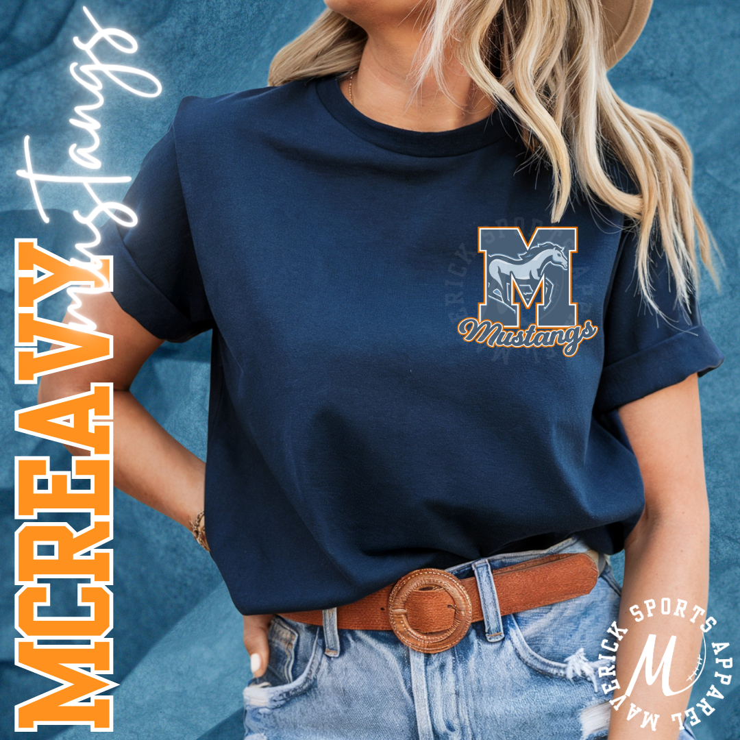 Mustangs Pocket Tee