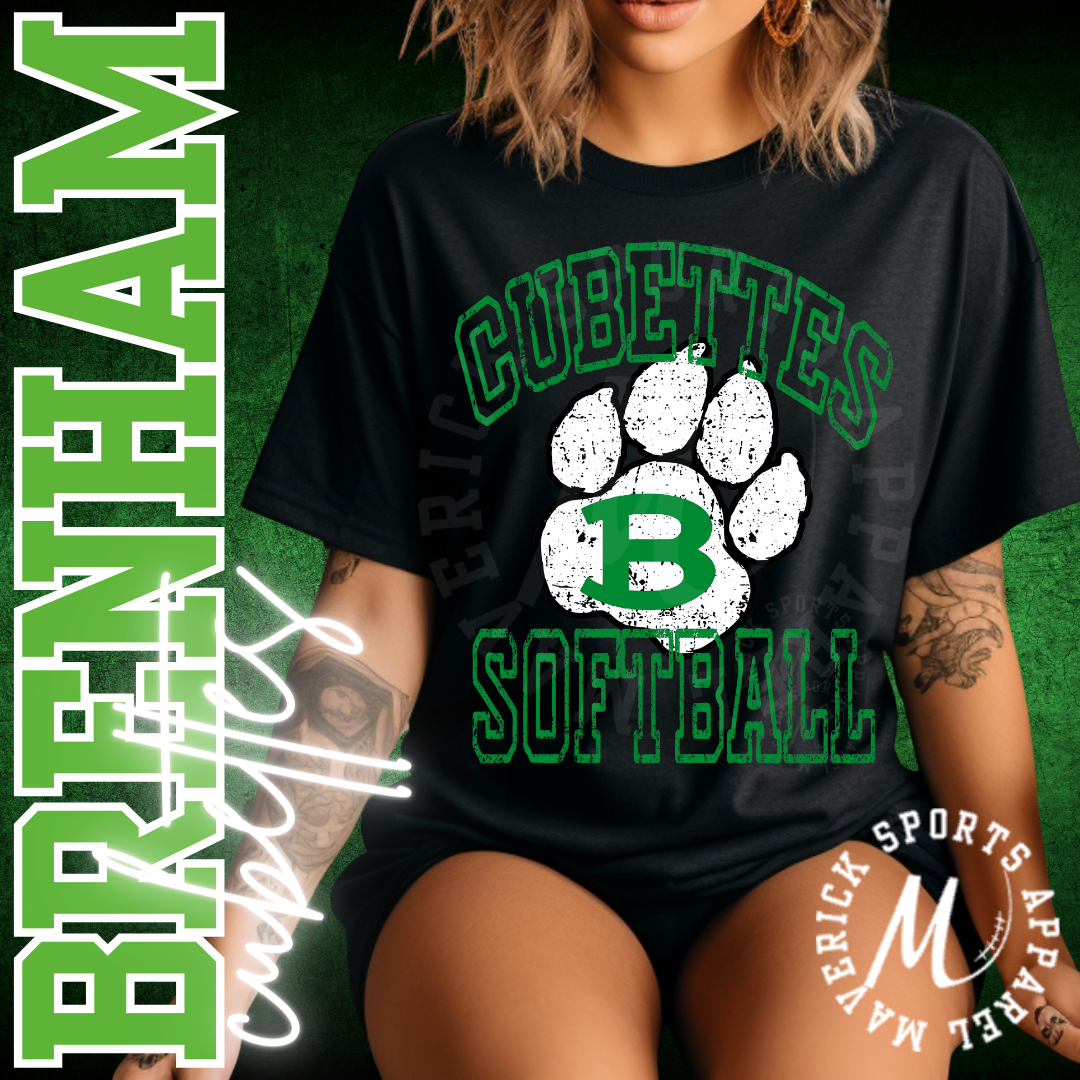Cubettes Softball Varsity Tee