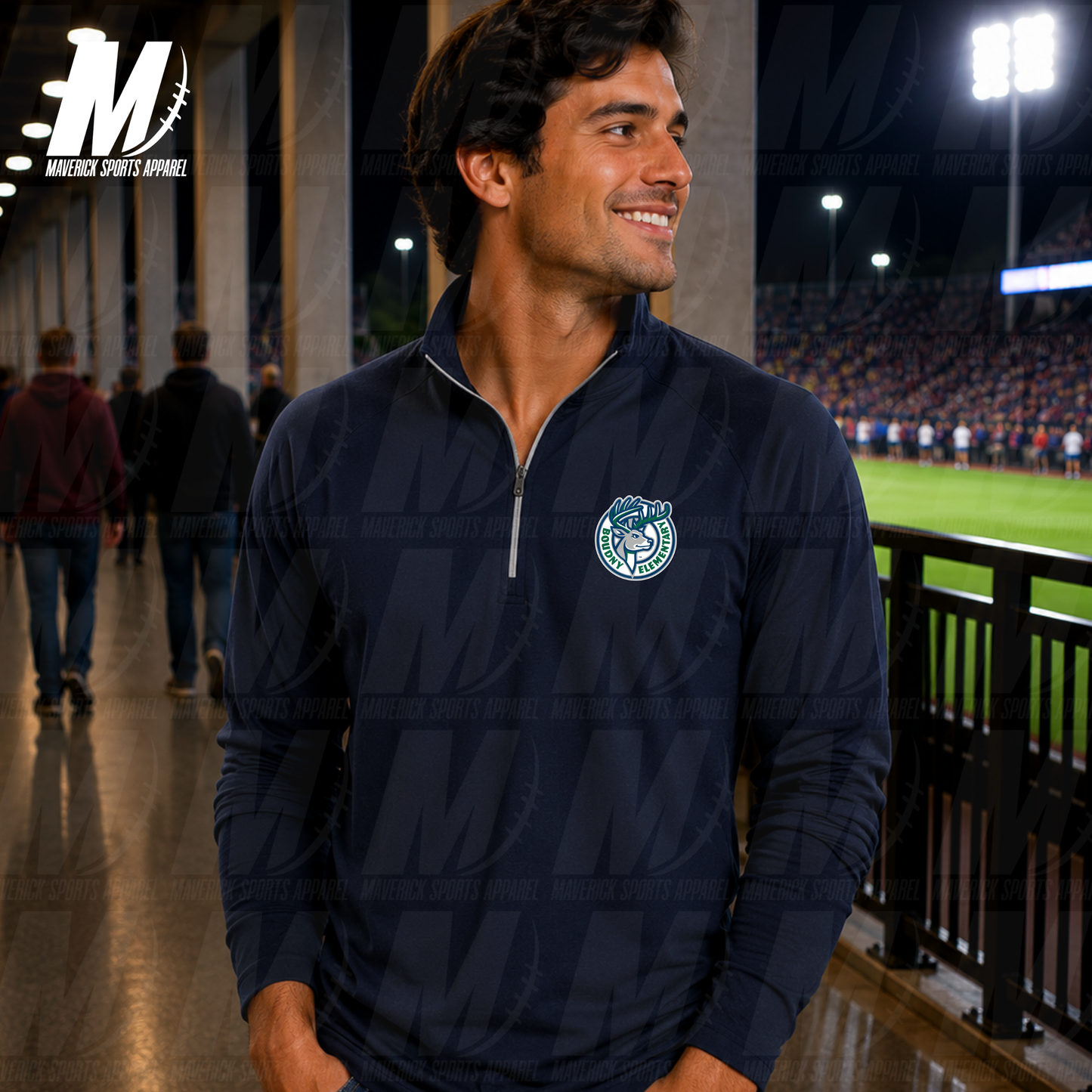 Boudny Elementary XT 4 Runners 1/4 Zip Pullover