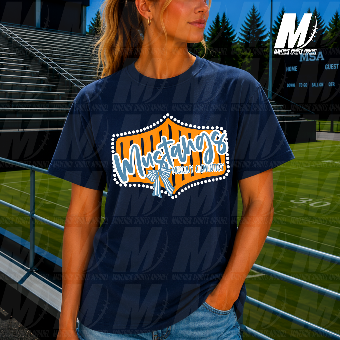 McReavy Mustangs Marquee – Comfort Colors® Series