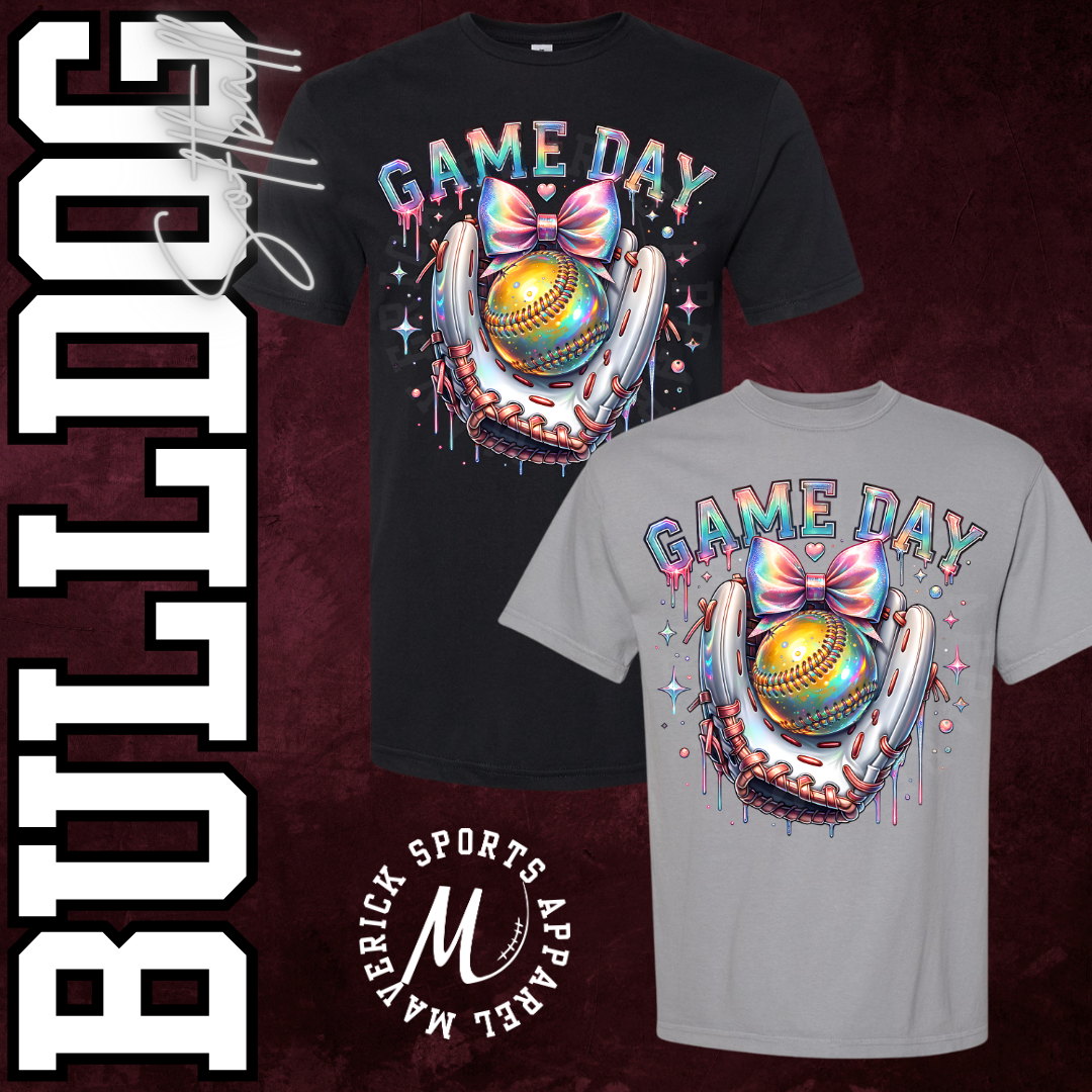 Drippy Softball Game Day Tee