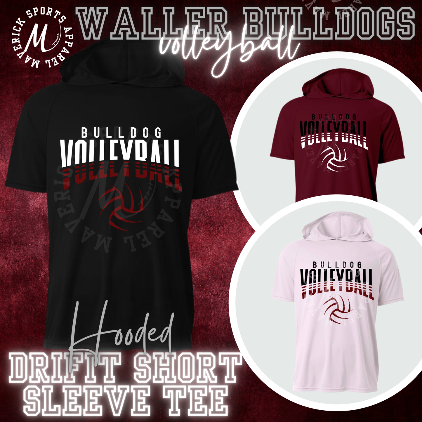 Bulldog Volleyball Dri Fit (YOUTH)