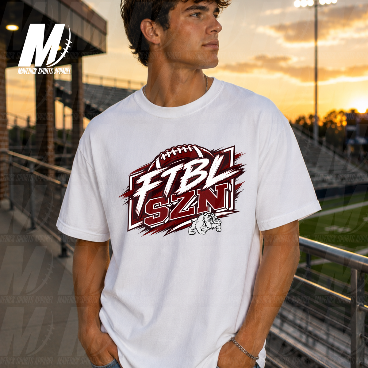 Game Face | Waller ISD | FTBL SZN Comfort Colors Tee