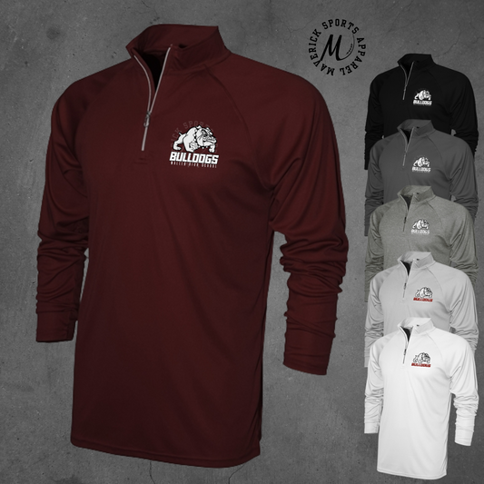 WHS Bulldogs XT 4 Runners 1/4 Zip Pullover