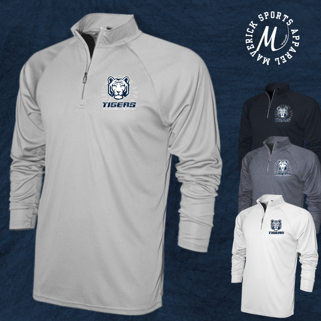 Turlington Elementary Tigers XT 4 Runners 1/4 Zip Pullover
