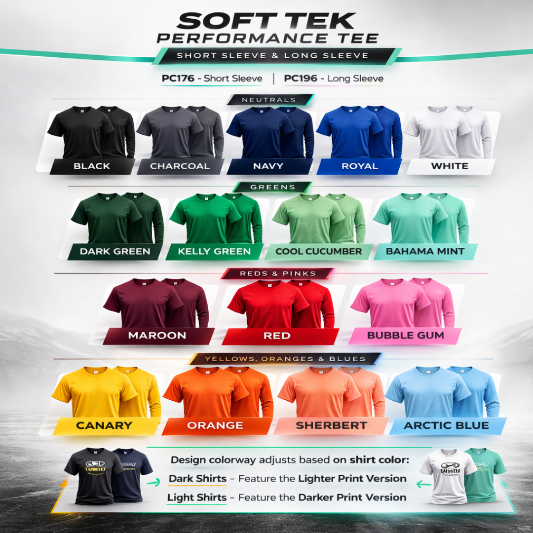 Bears Baseball Baseline Soft Tek Tee