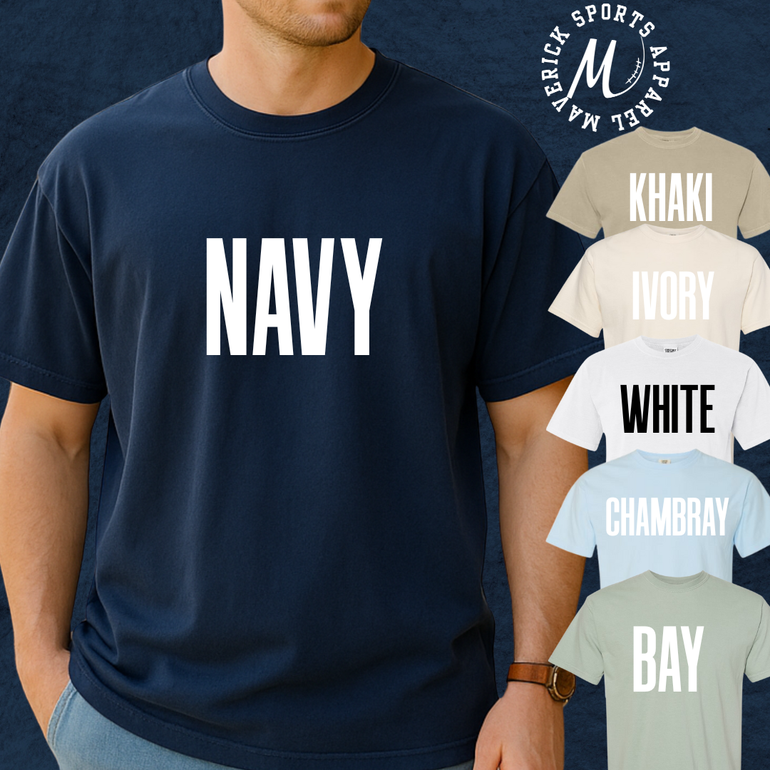 Roadrunners Stacked Comfort Colors® Tee